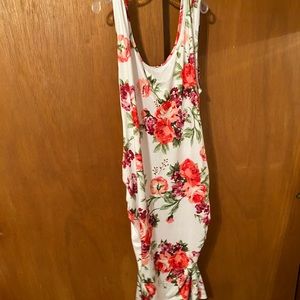 Floral Maternity Dress Large
